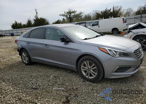 2017 Hyundai Sonata Se из США, поврежденный, VIN 5NPE24AF5HH567071